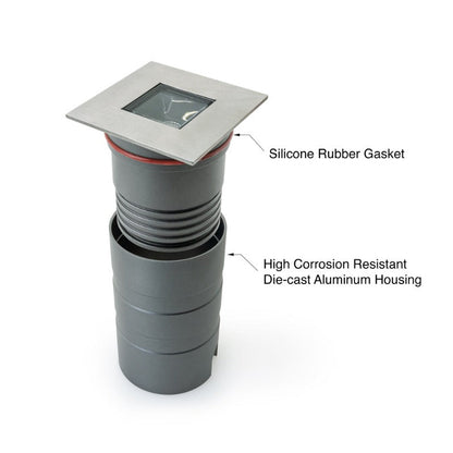 2.5 Inch Square Inground light 24V 5W