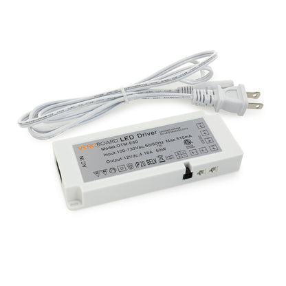Non-Dimmable 12V LED Driver 6-way Output Plugin Power Supply for Cabinet Lights, OTM-E60
