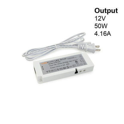Non-Dimmable 12V LED Driver 6-way Output Plugin Power Supply for Cabinet Lights, OTM-E60