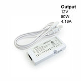 VEROBOARD Constant Voltage LED Driver 12V 4.1A 50W with 6-way Output Plugin Power Supply OTM-E60, gekpower
