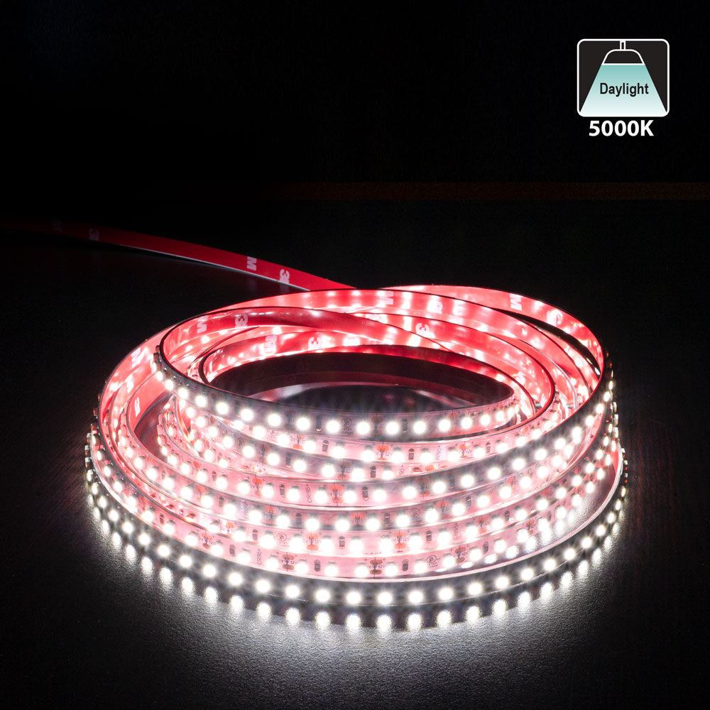 10M(32.8ft) Indoor LED Strip 35285, 12V 3(w/ft) 255-290(Lm/ft) 120(LEDs/m) CCT(2.7K, 3K, 3.5K, 4K, 5K) - GekPower