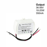 ES LD020H-CU03556-15 Non-Dimmable Constant Current LED Driver, 350mA 36-56V 20W