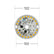 2 inch Round Disc ZEGA LED Module 120V 7W 3000K – GekPower