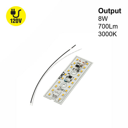 4 inch Linear ZEGA LED Module LIN 04-008W-930-120-S3-Z1A , 120V 8W 3000K(Warm White), gekpower