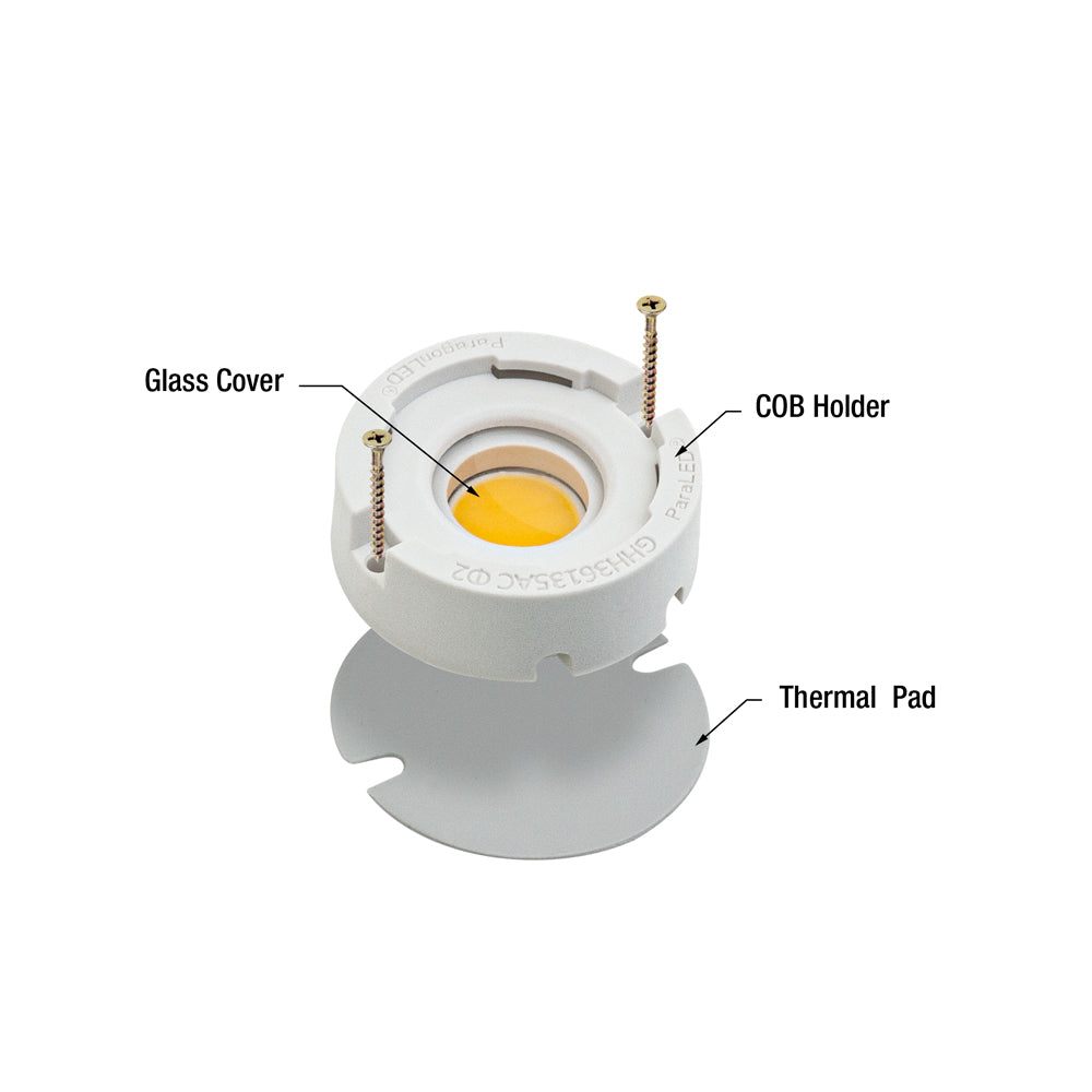 CBHT-42-30135-120V-30-G02 COB Paragon LED Module with GHH36135AC LED Holder, 120V 4W 3000K(Warm White)