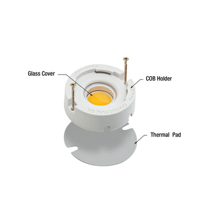 CBHT-42-30135-120V-30-G03 COB Paragon LED Module with GHH36135AC LED Holder, 120V 6W 3000K(Warm White)