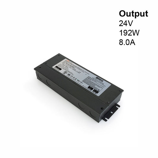 5 in 1 Dimming Triac/Phase/MLV/ELV/0-10V/Potentiometer/10V PWM, LED Driver VBD-024-192C2DM5i1(Class2 2x96w), gekpower