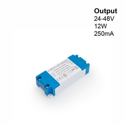 OTM-TD252500-250-12 Constant Current LWED Driver, 250mA 24-48V 12W Dimmable, gekpower