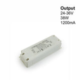 OTM-TD203500-1200-38 Constant Current LED Driver, 1200mA 24-36V 38W Dimmable