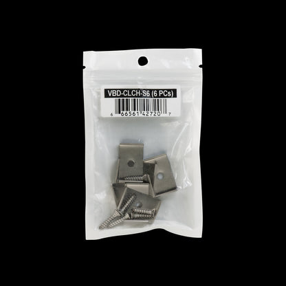 LED Channel Mounting Clips VBD-CLCH-S6