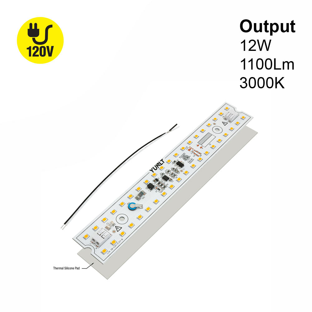 8 inch Linear ZEGA LED Module 120V 12W 3000K – GekPower