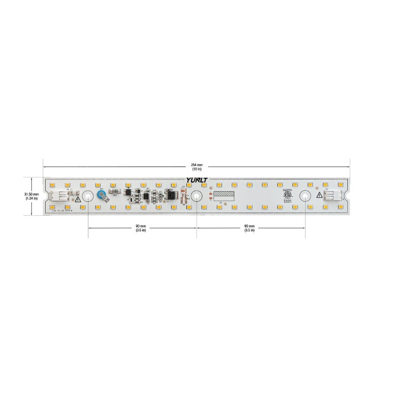 10 inch Linear ZEGA LED Module 120V 15W 3000K – GekPower