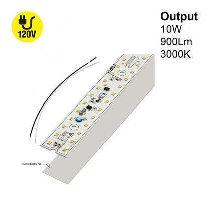 11 inch Linear ZEGA LED Module LIN 11-010W-930-120-S3-Z1A, 120V 10W 3000K(Warm White), gekpower