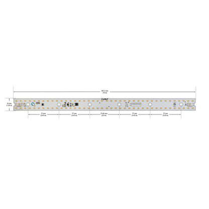 18 inch Linear ZEGA LED Module 120V 20W 3000K(Warm White), LIN 18-020W-930-120-S3-Z1B