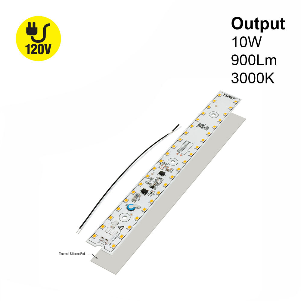 9 inch Slim ZEGA LED Module SLM 09-010W-930-120-S3-Z1A, 120V 10W 3000K(Warm White), gekpower