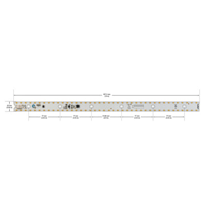 18 inch Slim ZEGA LED Module 120V 15W 3000K(Warm White), SLM 18-015W-930-120-S3-Z1B