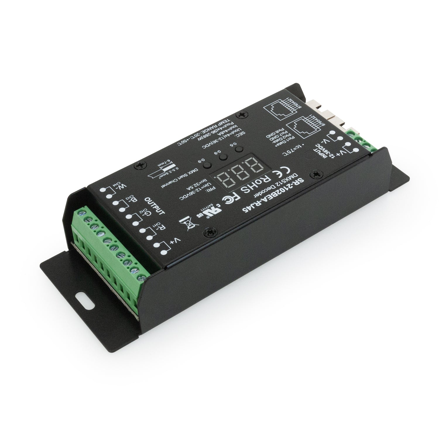 SR-2102BEA-RJ45 4CH DMX512 CV Driver