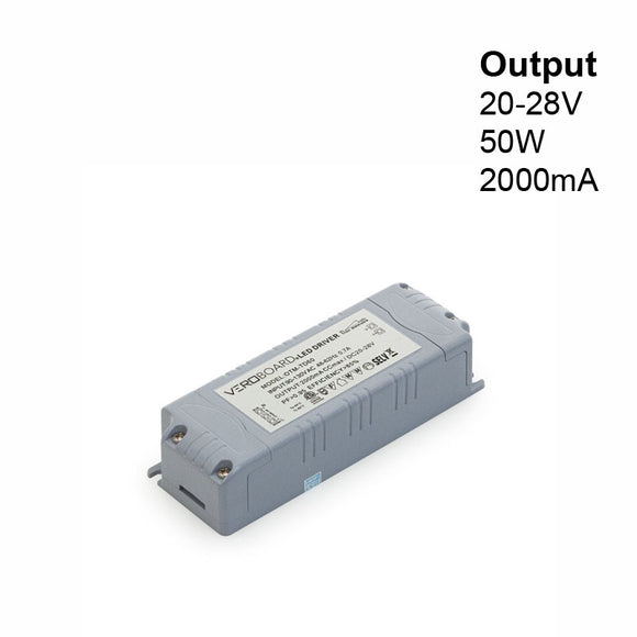 OTM-TD60 Constant Current LED Driver, 2000mA 20-28VDC = LD048H-CU20024-M48E - GekPower