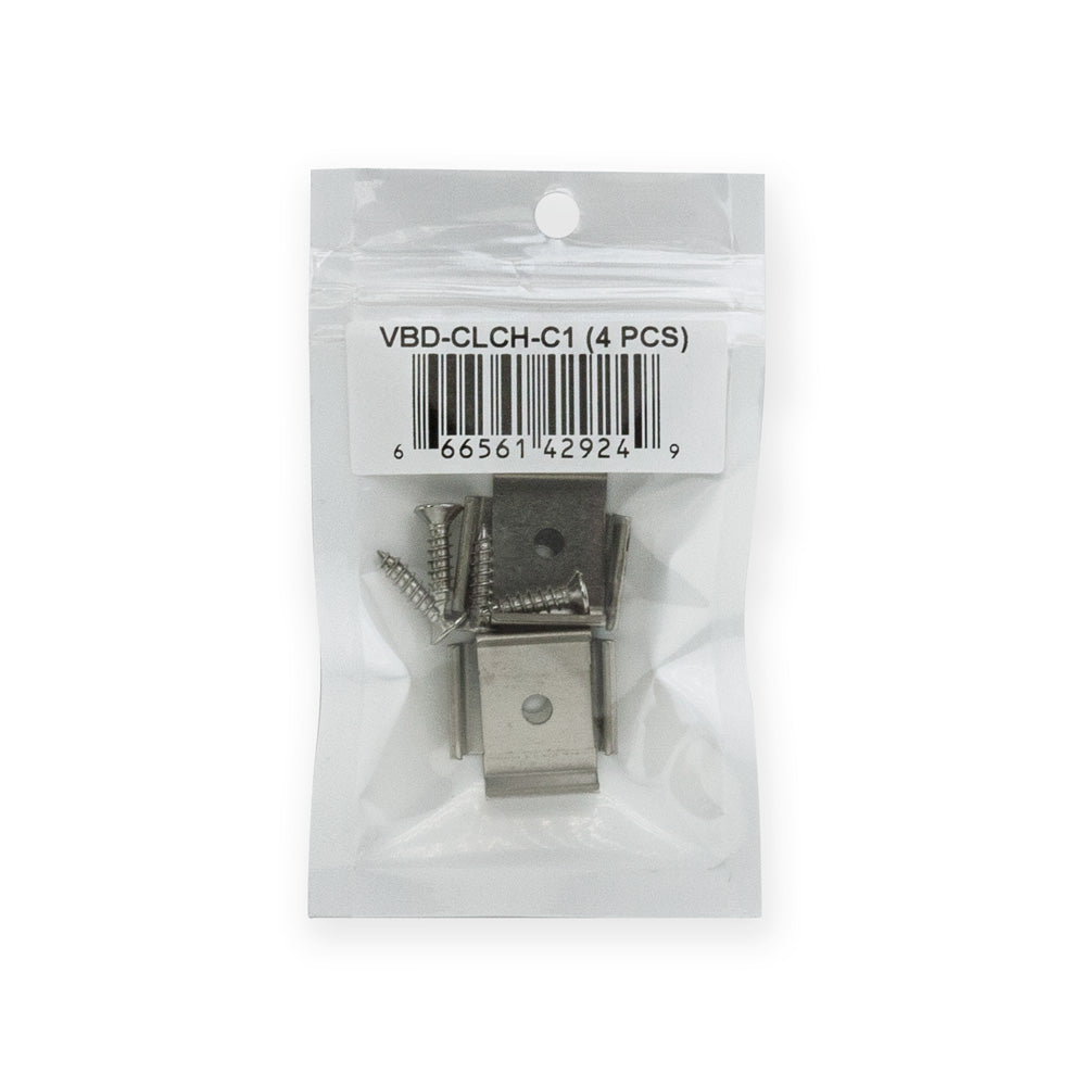 LED Channel Mounting Clips VBD-CLCH-C1, gekpower