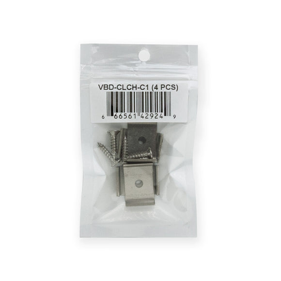 LED Channel Mounting Clips VBD-CLCH-C1, gekpower
