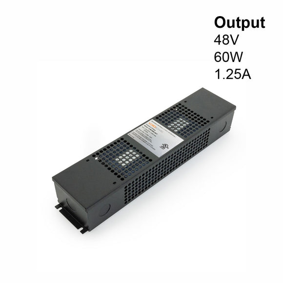 OTM-W60-48-F Constant Voltage 0-10V Dimming LED Driver 48V 60W. gekpower