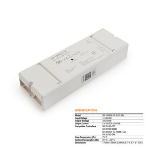 Constant Voltage LED Light Receiver SR-1009EA-5C (R-25.5A), 12-36V 300-900W - gekpower