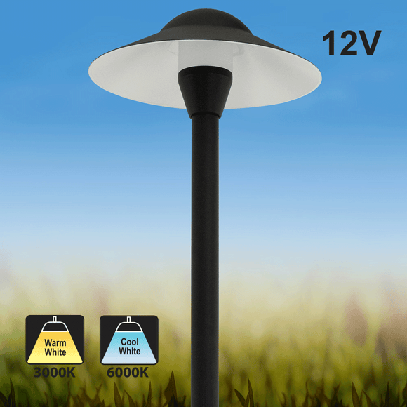 22 inch Pathway LED Light with Umbrella Caps, gekpower