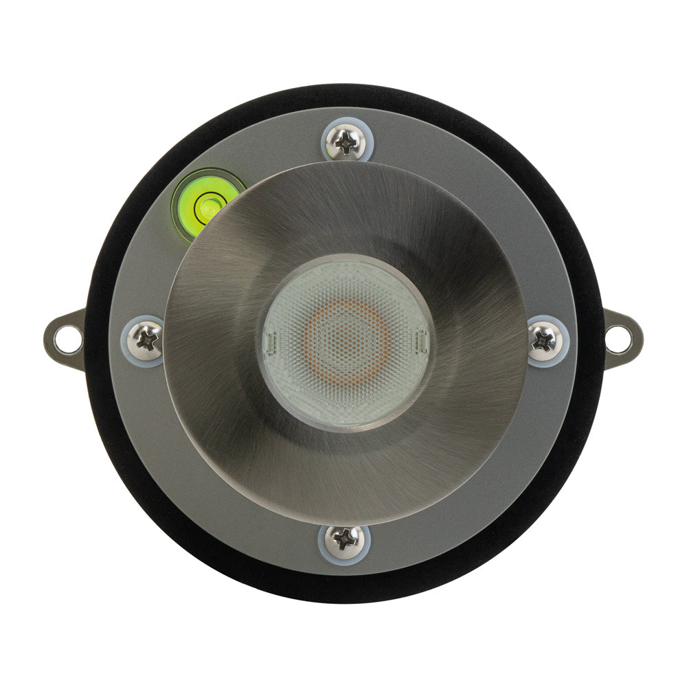 VBD-RD34-5W-30K 3 inch Round Inground Light with Concrete box, 5W 12VDC 3000K(Warm White) - GEKPOWER