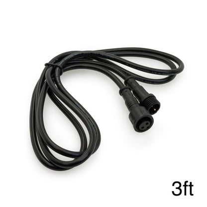 2-pin extension cable waterproof connector for Pathway Light