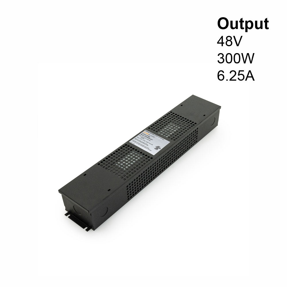 OTM-W300-48-F LED Constant Voltage LED Driver, 0-10V Dimming 48V 300W, gekpower