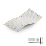Flexible LED Light Sheet for behind Stone and Glass, 24V 46W Dim to Warm (2.7K-6.5K) - gekpower