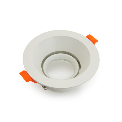 VBD-MTR-84W Low Voltage IC Rated Recessed LED Light Fixture, 3.25 inch Round White - gekpower