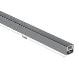 Black Silicon Flexible LED Neon channel VBD-N1616-SF-B, 1m (3.2ft), gekpower