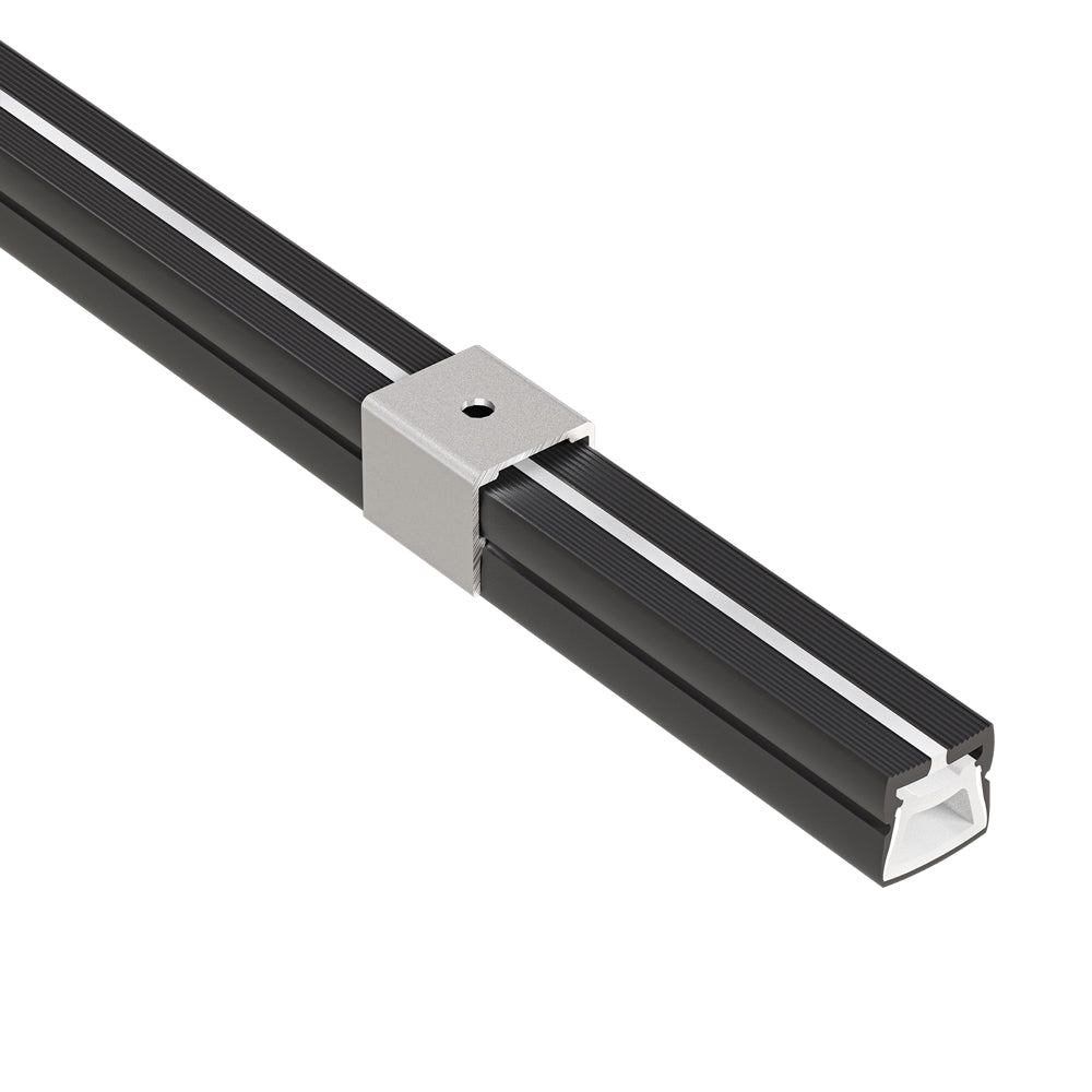 Black Silicon Flexible LED Neon channel VBD-N1616-SF-B, 1m (3.2ft), gekpower