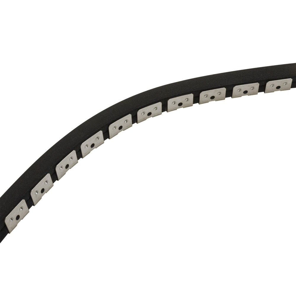 Black Silicon Flexible LED Neon channel VBD-N1010-SF-B, 1m (3.2ft) - gekpower