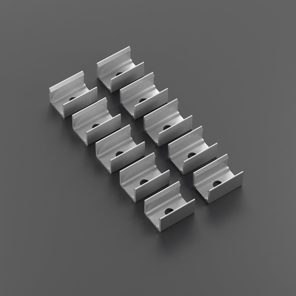 Neon LED Channel Mounting Clips VBD-CLN1010-MC -gekpower