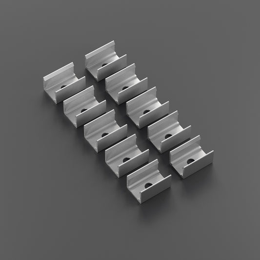 Neon LED Channel Mounting Clips VBD-CLN1010-MC -gekpower