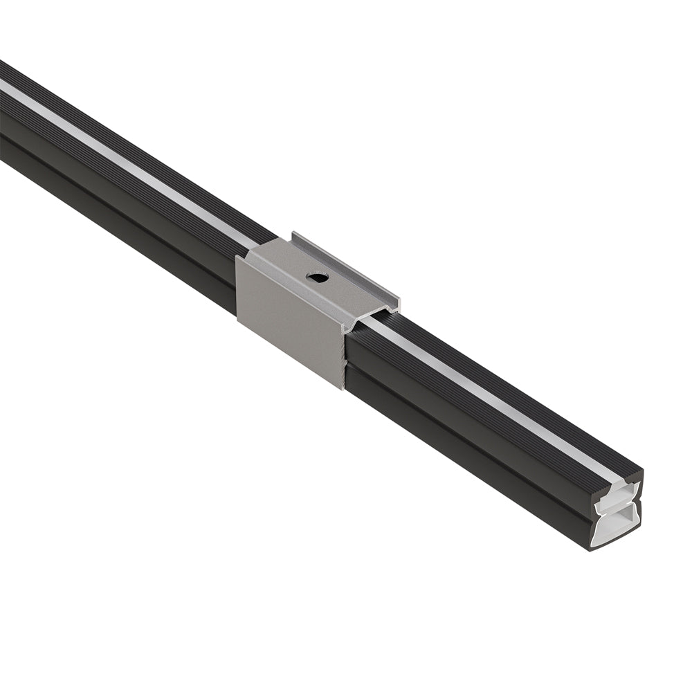 Black Silicone Flexible LED Neon channel VBD-N1010-SF-B, per foot(30.5cm) SURFACE Mount