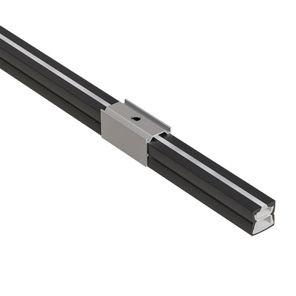 Black Silicone Flexible LED Neon channel VBD-N1010-SF-B, per foot(30.5cm) SURFACE Mount