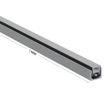 Black Silicon Flexible LED Neon channel VBD-N1212-SF-B, 1m (3.2ft)