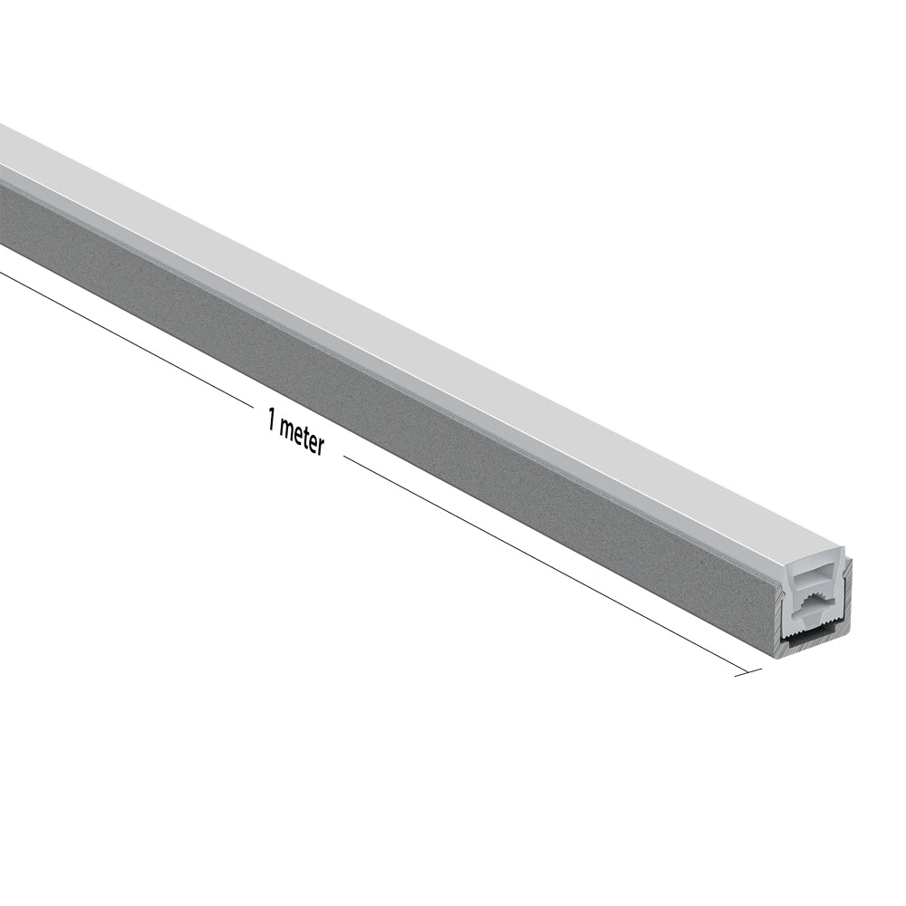 White Silicone Flexible LED Neon channel VBD-N1212-SF-W, per foot(30.5cm) SURFACE Mount