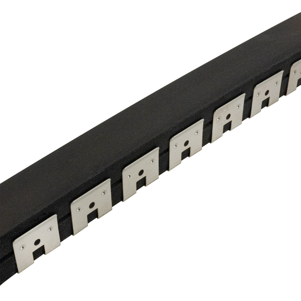 Black Silicon Flexible LED Neon channel VBD-N2020-SF-B, 1m (3.2ft) - gekpower