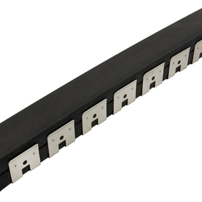 Black Silicon Flexible LED Neon channel VBD-N2020-SF-B, 1m (3.2ft) - gekpower