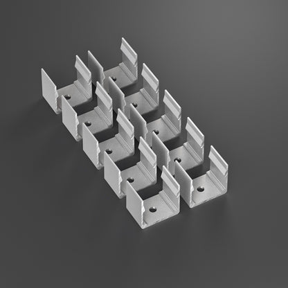 Neon LED Channel Mounting Clips VBD-CLN2020-MC - gekpower