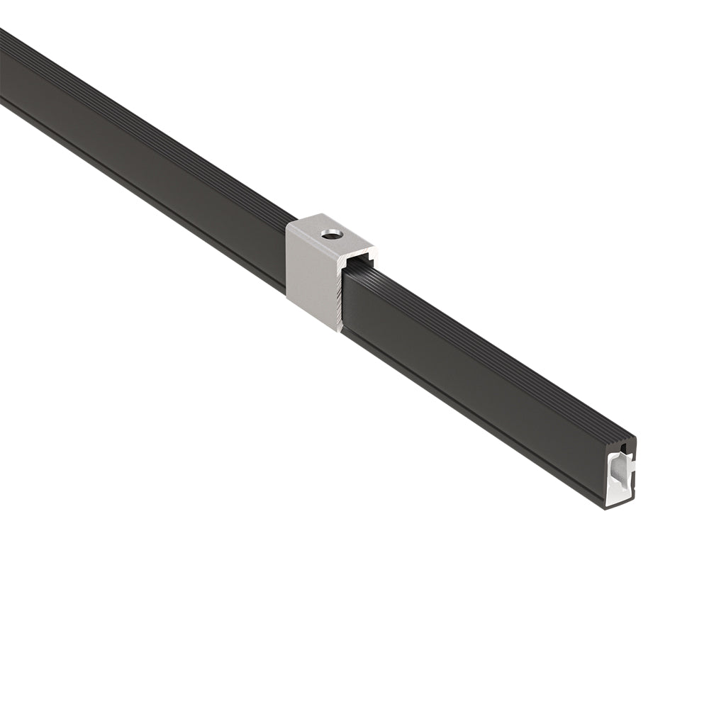 Black Silicon Flexible LED Neon channel VBD-N0612-SD-B, 1m (3.2ft) - gekpower