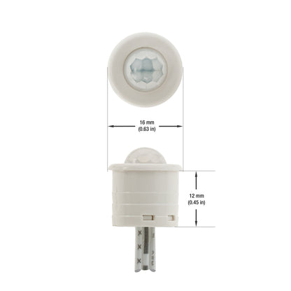 RL-STEP-02, 16 Steps LED Stair Strip Lighting Controller with Dual PIR Motion Sensor, gekpower