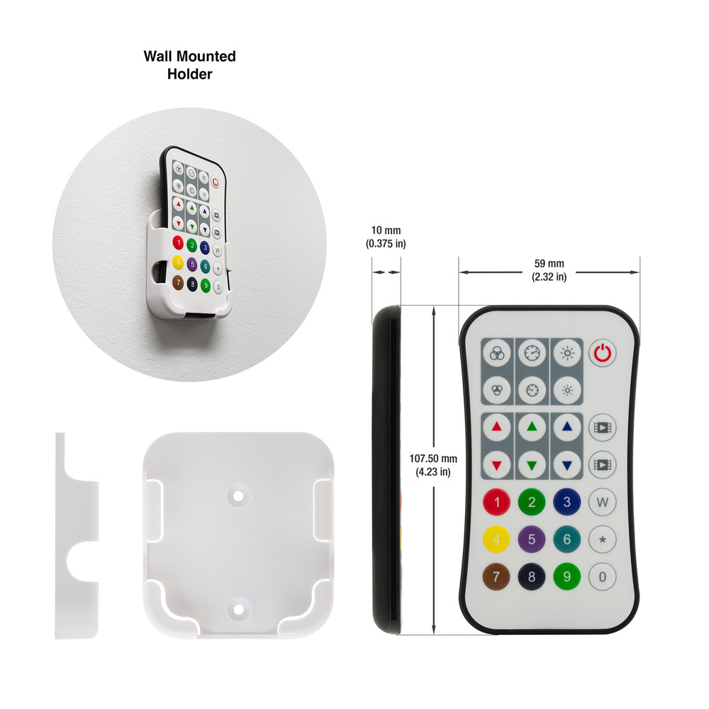 Ultrathin R9 RGB/RGBW SPI RF wireless Remote Controller, gekpower