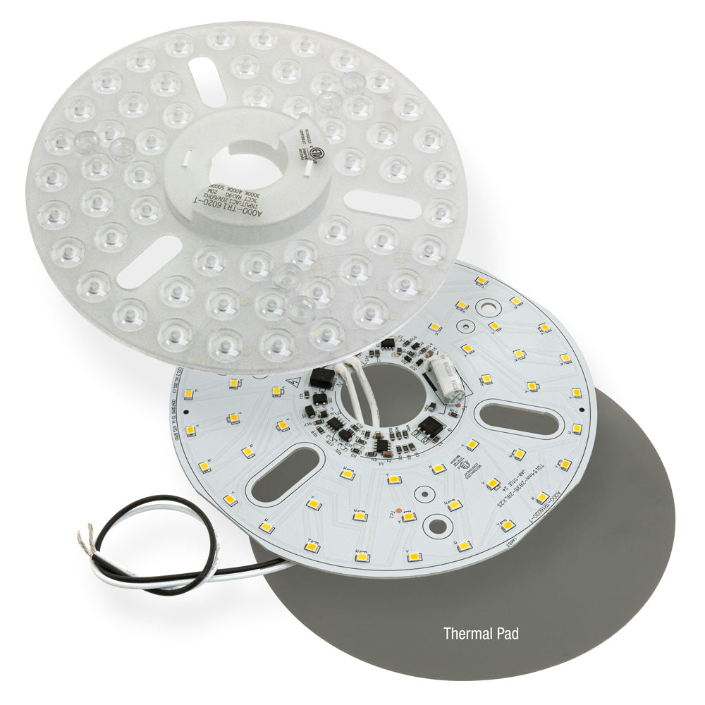 6.3 inch Round Disc LED Module 120V 20W 1700Lm 3CCT – GekPower