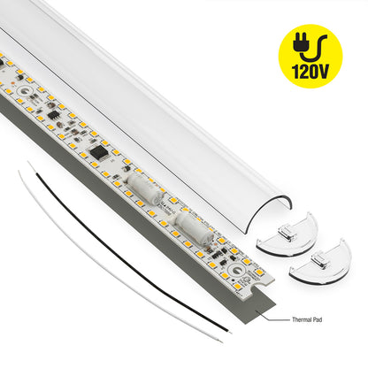 13.8 inch Linear LED Module TL35040, 120V 40W 3000K(Warm White), gekpower