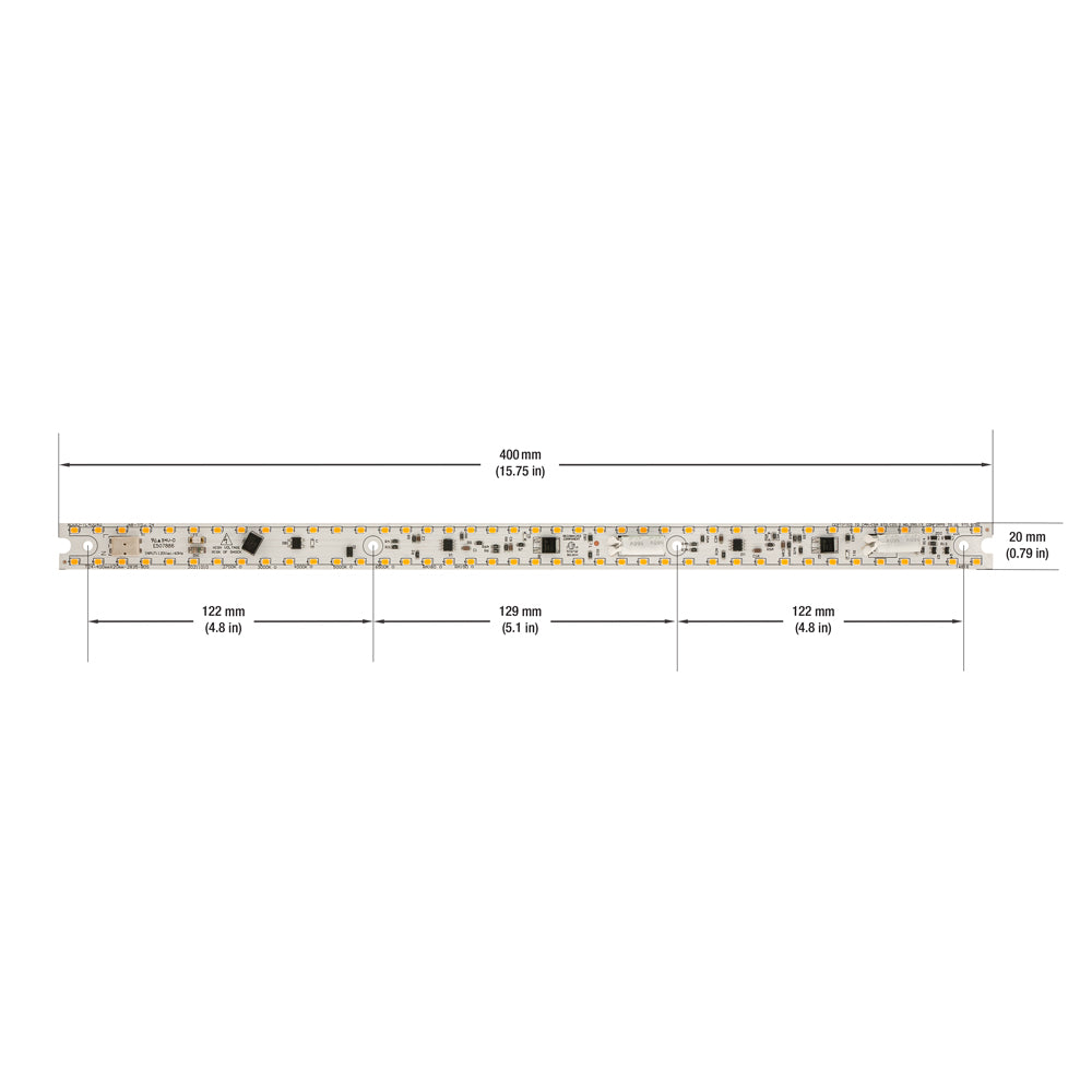 15.8 inch Linear LED Module TL40040, 120V 40W 3000K(Warm White) – GekPower
